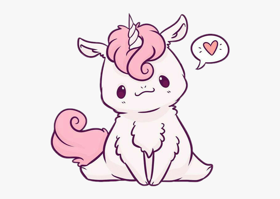 Kawaii Cute Unicorn Drawings Free Transparent Clipart Clipartkey | My ...