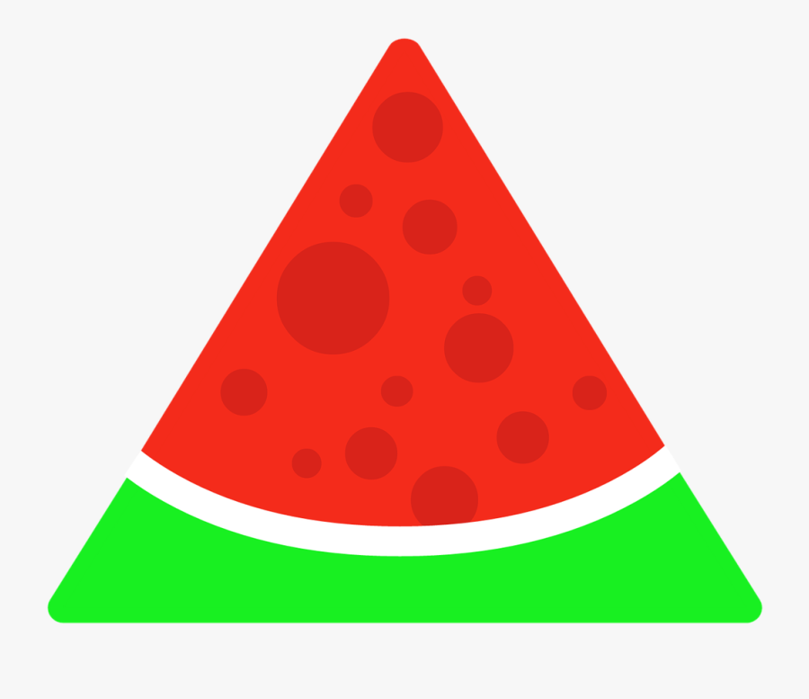 Watermelon Slice Slice Watermelon Free Picture - Friday Hello Gif, Transparent Clipart