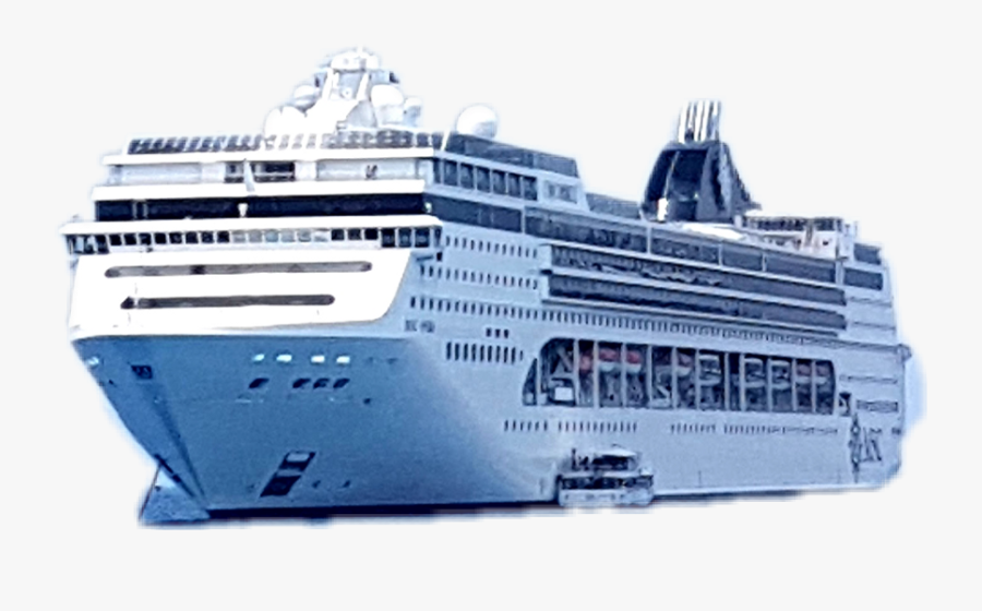 Cruise Ship Clipart Picsart Png - Cruiseferry, Transparent Clipart