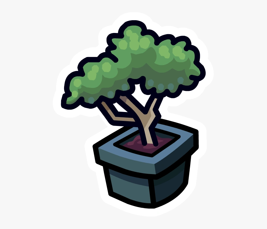 Official Club Penguin Online Wiki - Bonsai Cartoon, Transparent Clipart