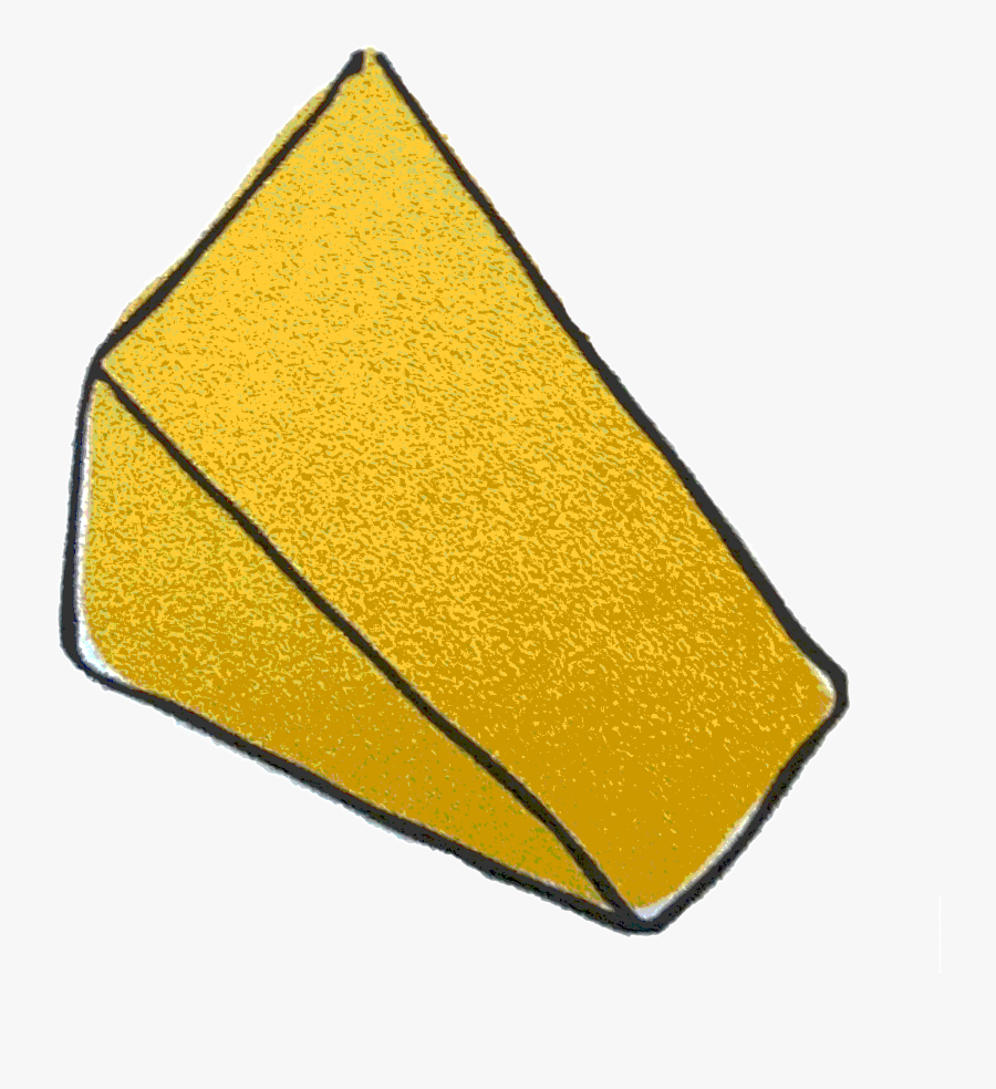 Cheese Wedge Illustrated By Katreece Montgomery, Transparent Clipart