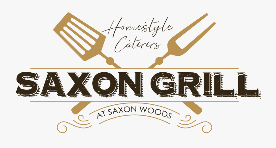 Saxon Grill - Calligraphy, Transparent Clipart
