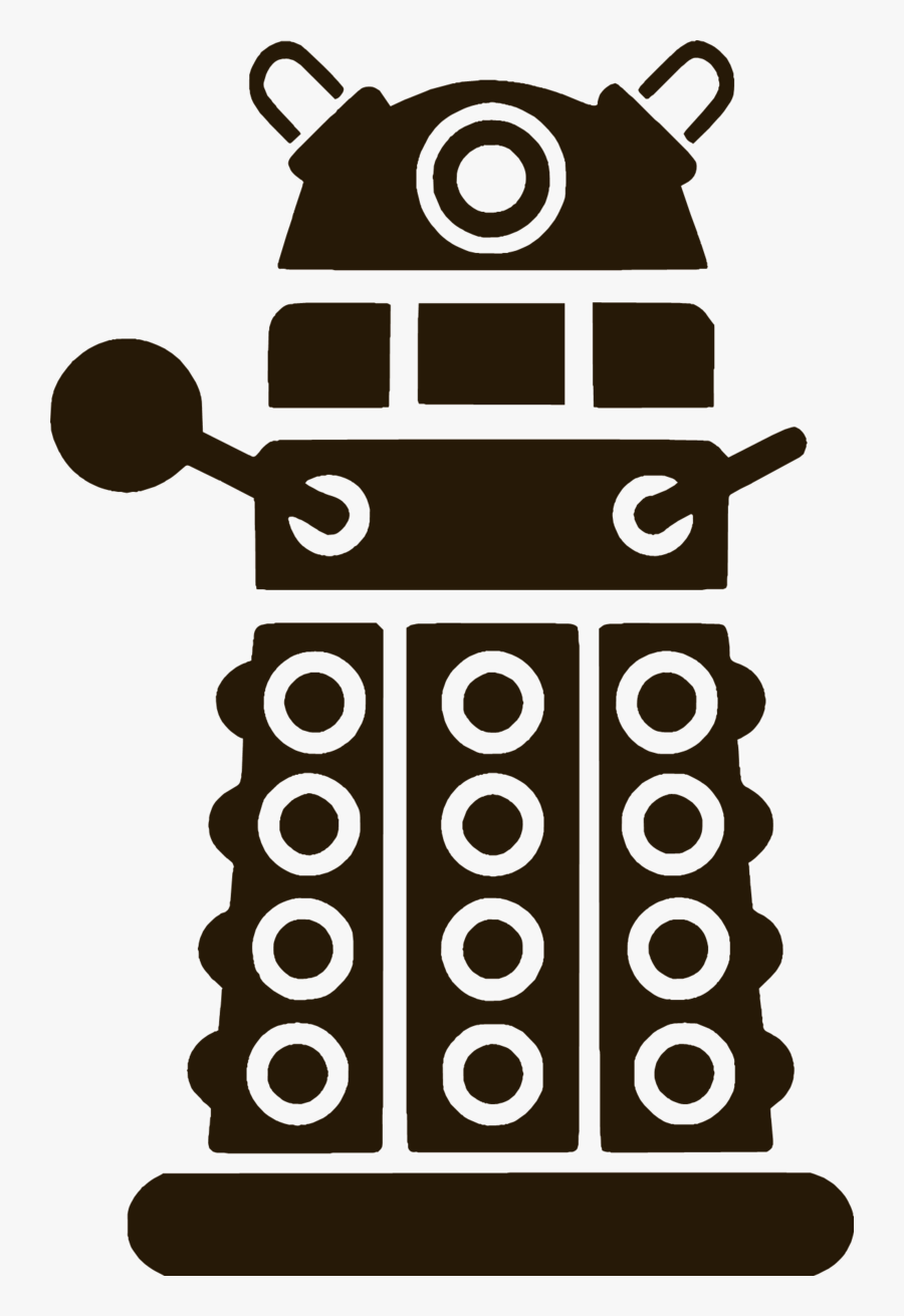 Art Doctor Who Dalek, Transparent Clipart