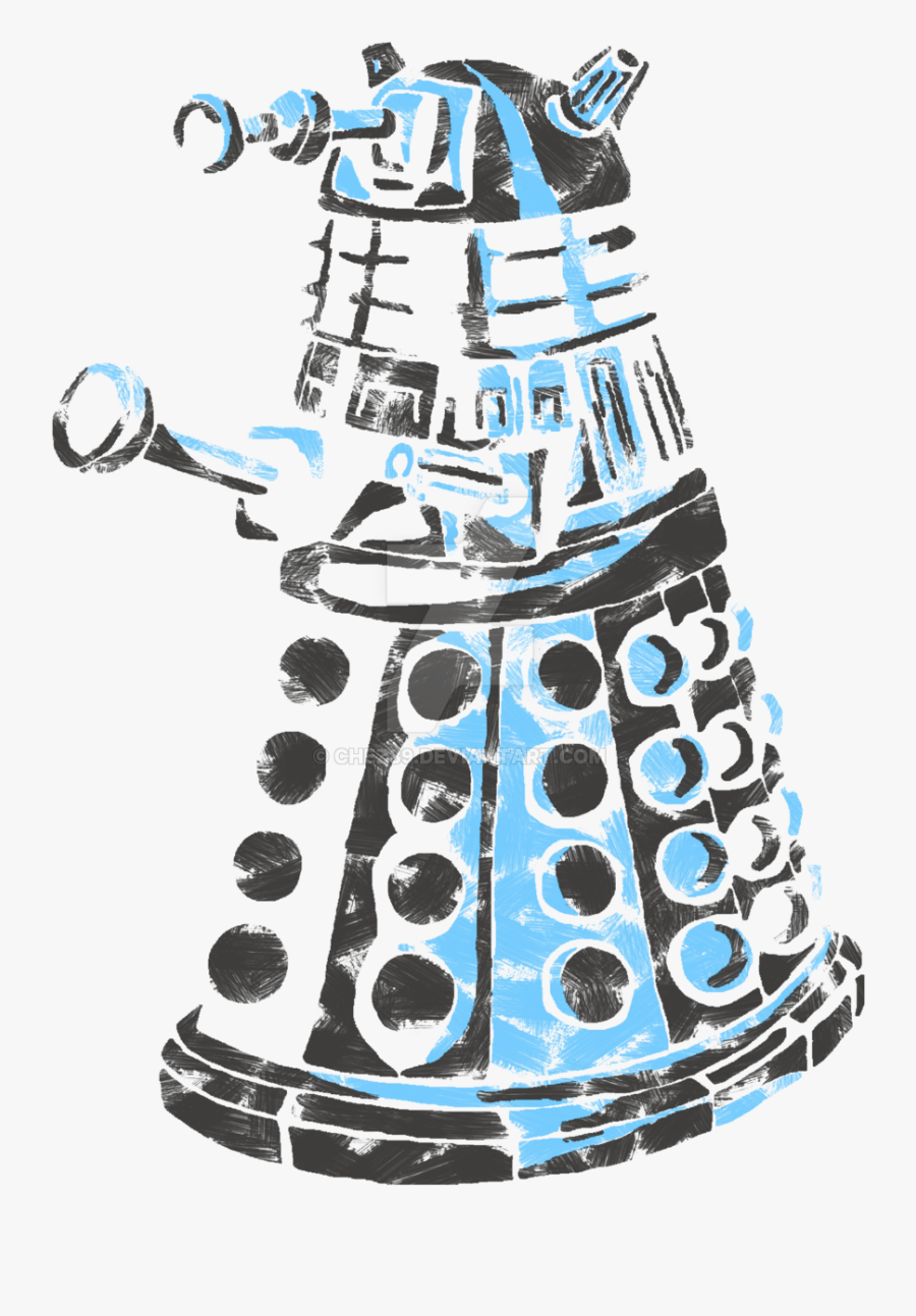 Doctor Who,доктор Кто, Dw,фэндомы,далеки,далек, Dalek, - Birthday Cake, Transparent Clipart