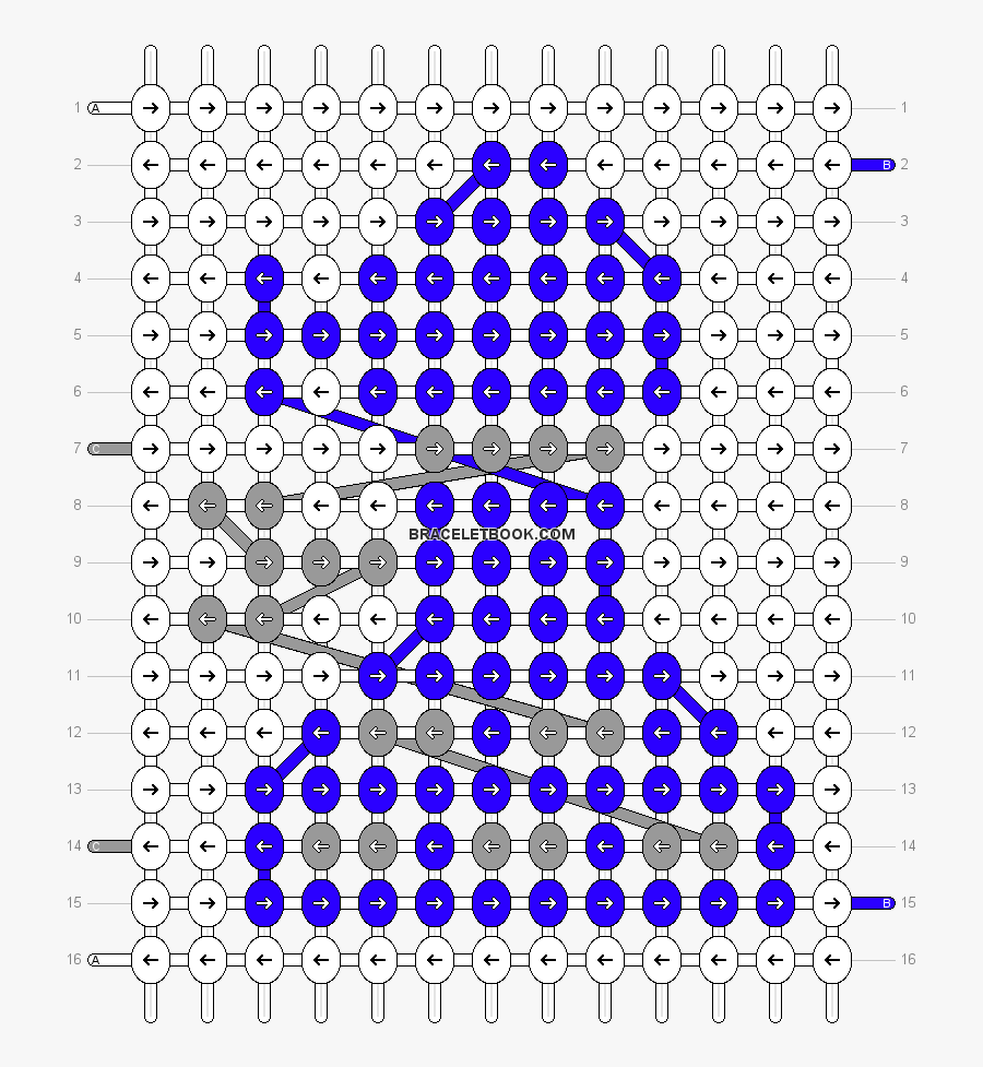 Alpha Pattern - Alpha Patterns Friendship Bracelet, Transparent Clipart