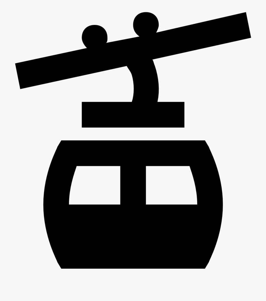 Cable Car Icon - Icon, Transparent Clipart