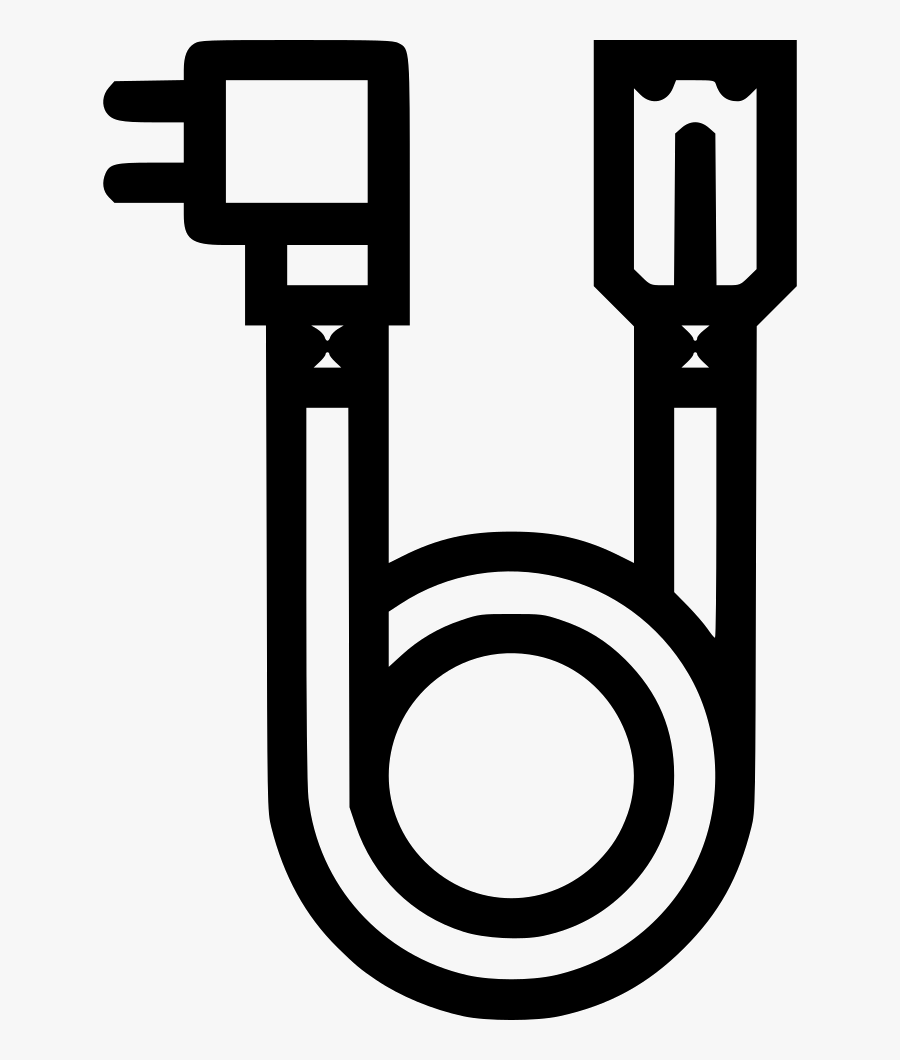 Power Cable - Scalable Vector Graphics, Transparent Clipart