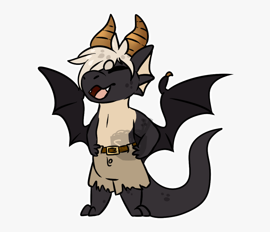 Chibi Drake - By Saltynoodles - Cartoon, Transparent Clipart