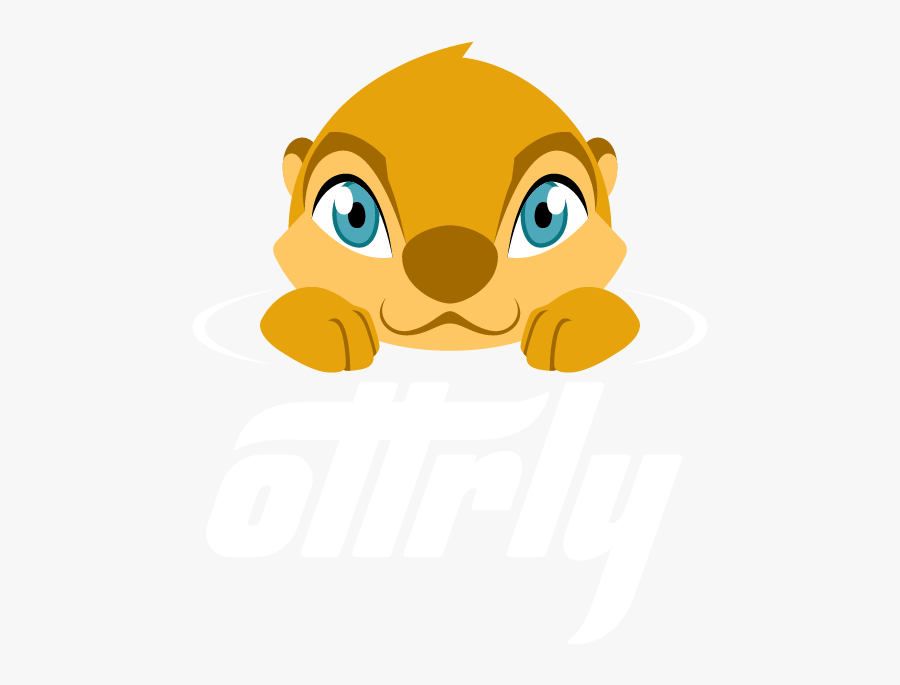 Ottrly Logo By Dustin Drake - Cartoon, Transparent Clipart