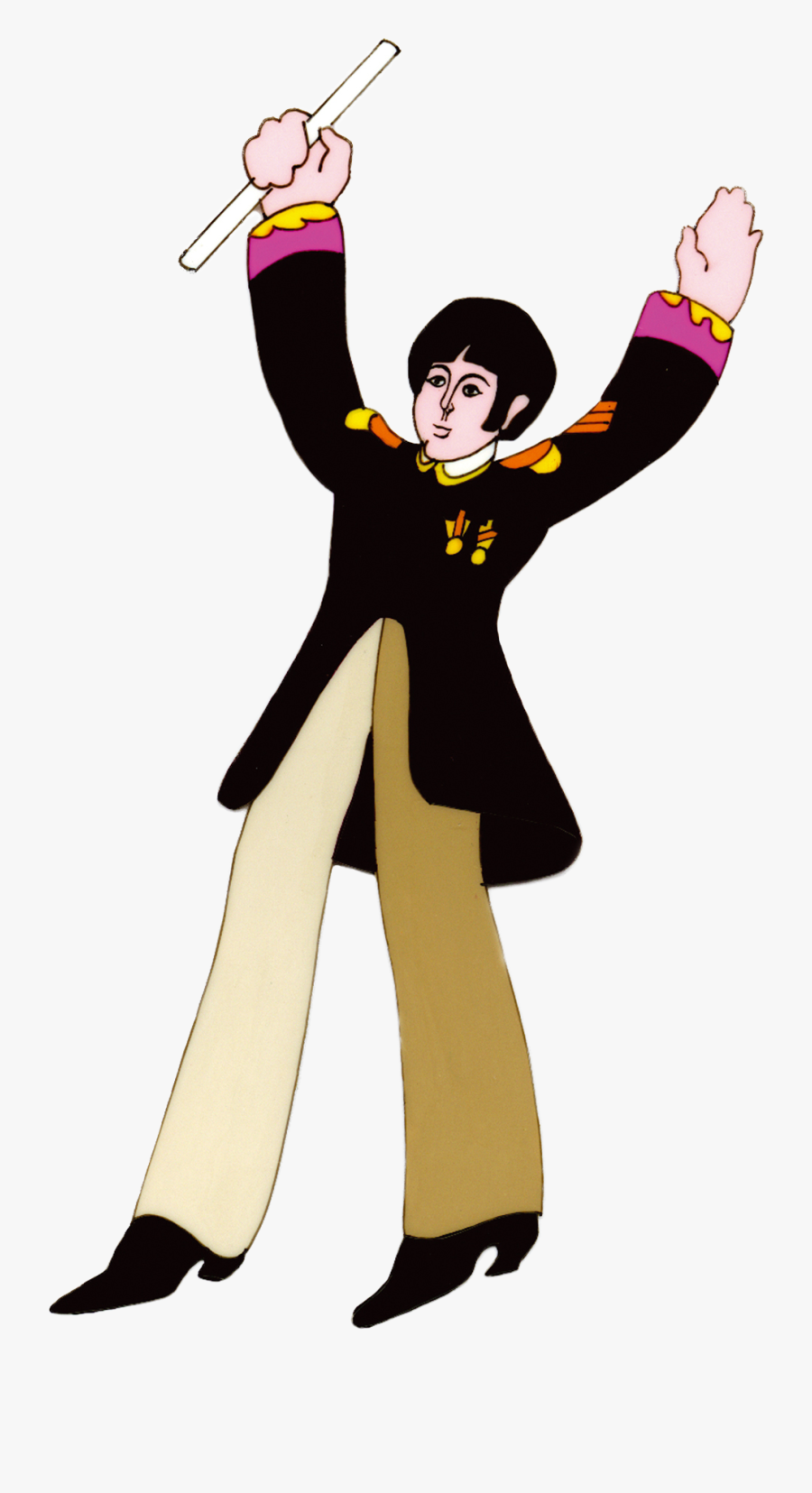 Beatles Yellow Submarine Paul, Transparent Clipart