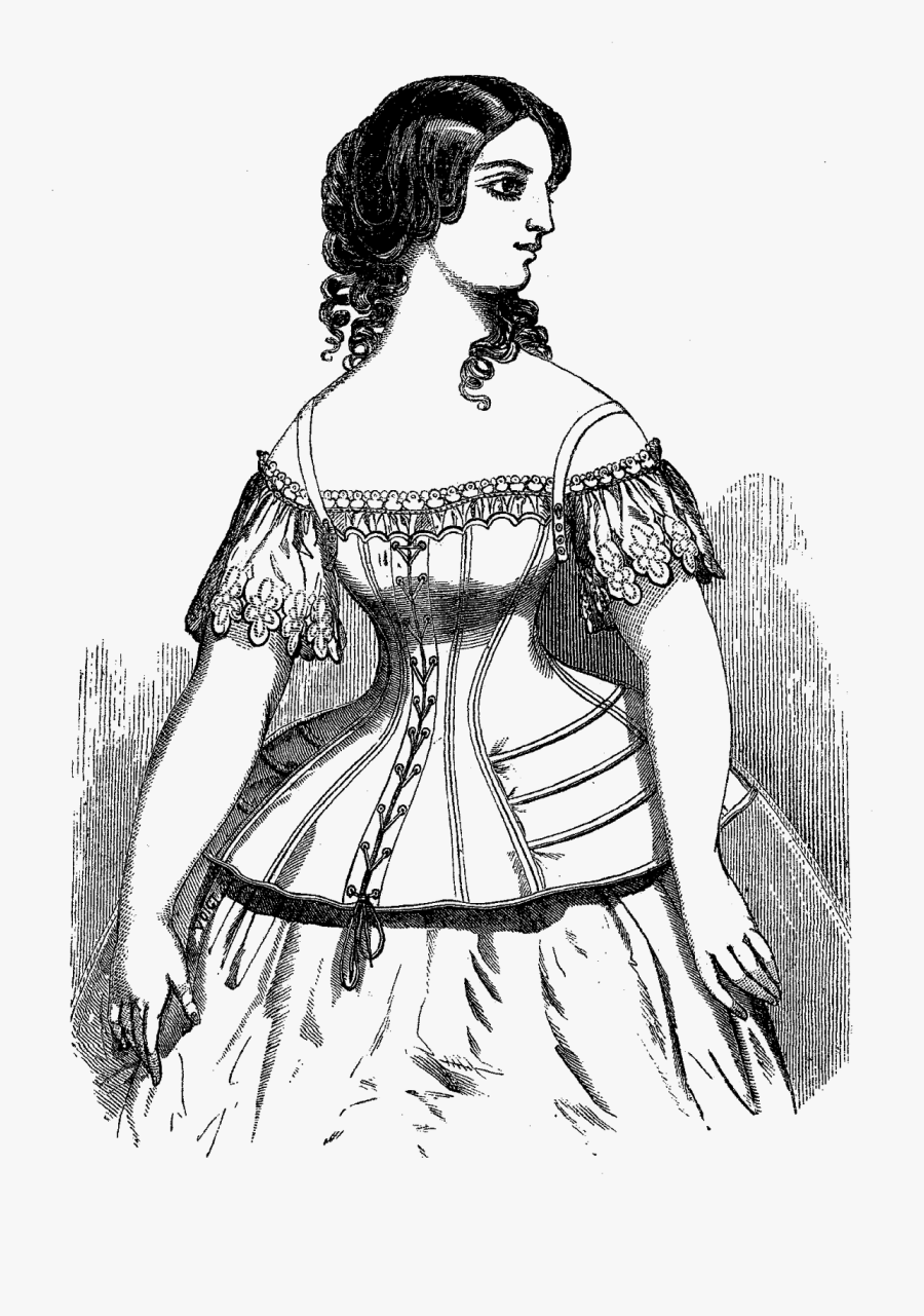 Victorian Women Vs 1920s Flappers, Transparent Clipart