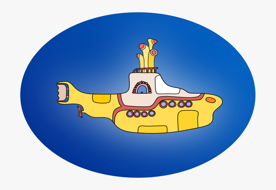 Yellow Submarine Lyrics, Transparent Clipart
