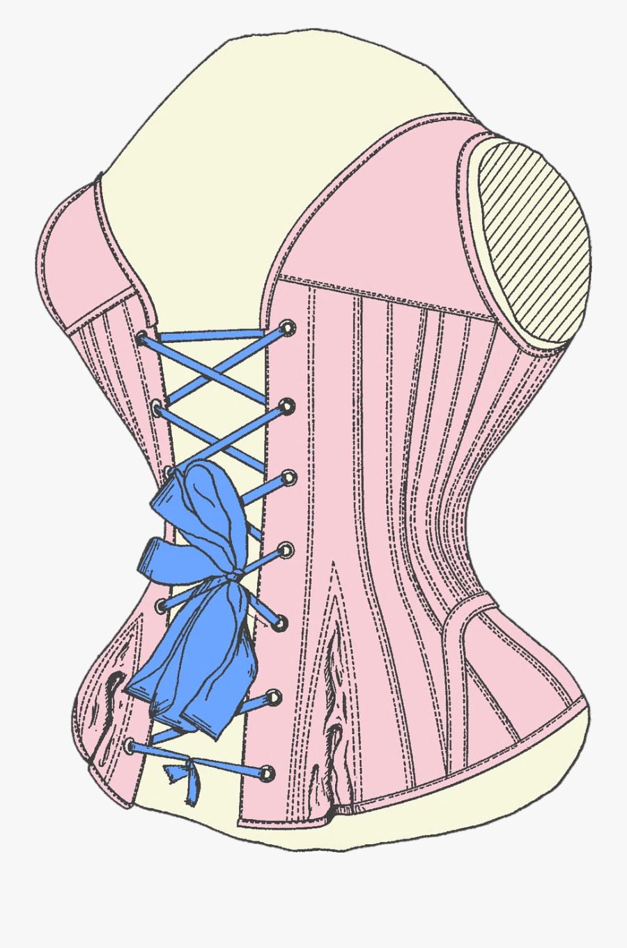 Corsets Vintage Png, Transparent Clipart