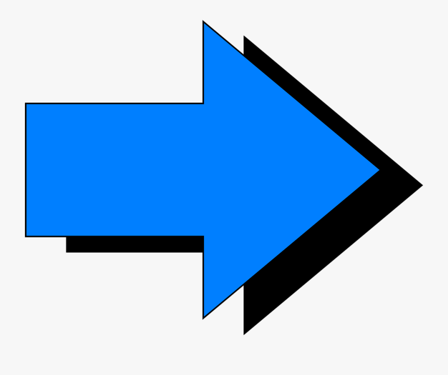 Transparent Blue Arrow Clipart - Arrow Icon Dark Blue, Transparent Clipart