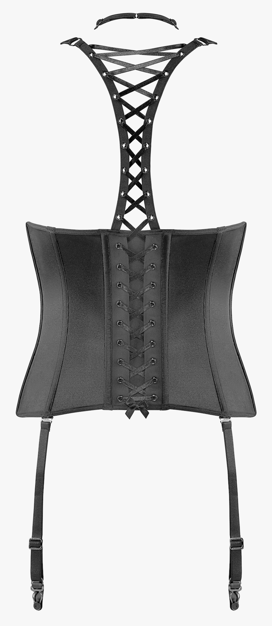 Angel Of Harlem Plunge Balcony Corset - Chair, Transparent Clipart