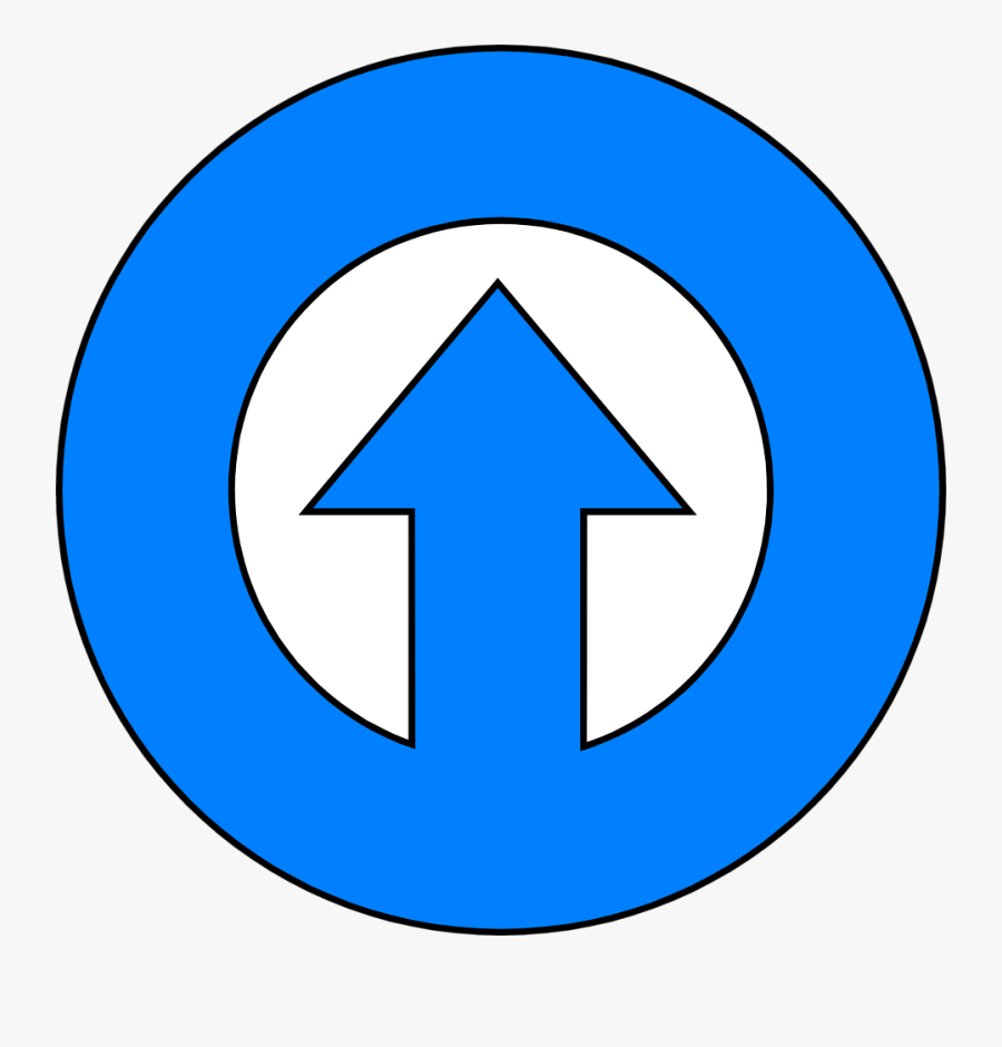 Circle Arrow Clip Art - Facebook Messenger Icon Circle, Transparent Clipart