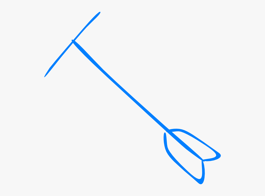 Embedded Blue Arrow Tail Up Left Svg Clip Arts, Transparent Clipart