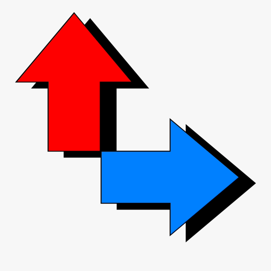 Red Arrow Up Png, Transparent Clipart