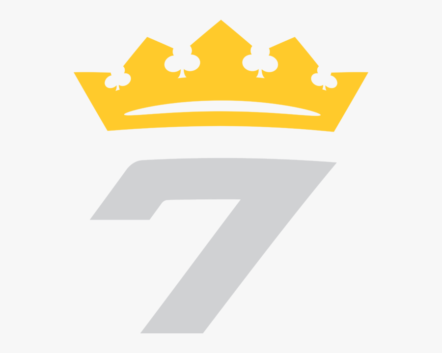 Royal Flush Seven Logo, Transparent Clipart