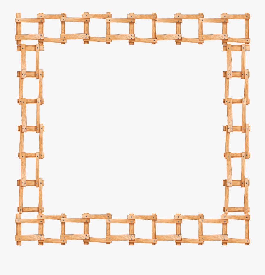 #mq #wood #woods #frame #frames #border #borders - Border Design With Animals, Transparent Clipart