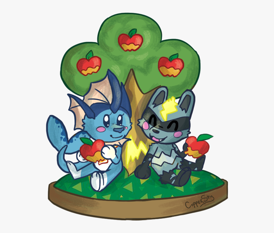 [ych] Animal Crossing Apple Orchard - Cartoon, Transparent Clipart
