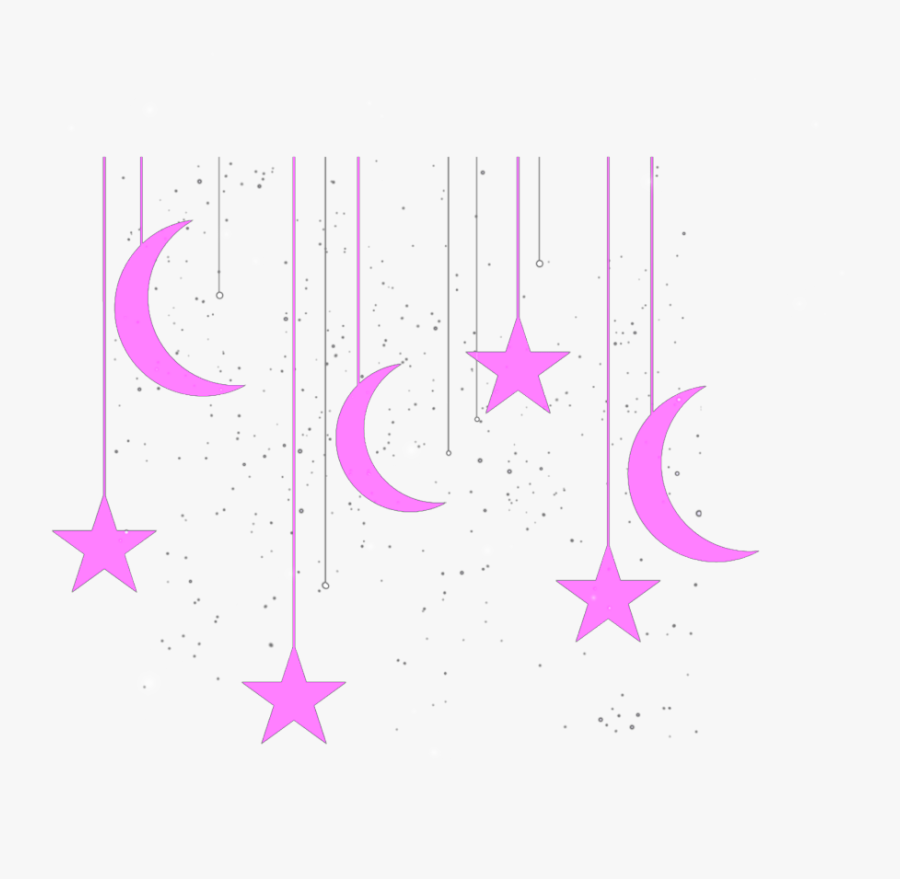 #ftestickers #clipart #moon #stars #pink #cute - Hailee Steinfeld Dress Skirt, Transparent Clipart