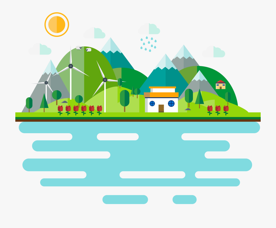 Contagious Consultancy - Scenery Illustration Vector, Transparent Clipart