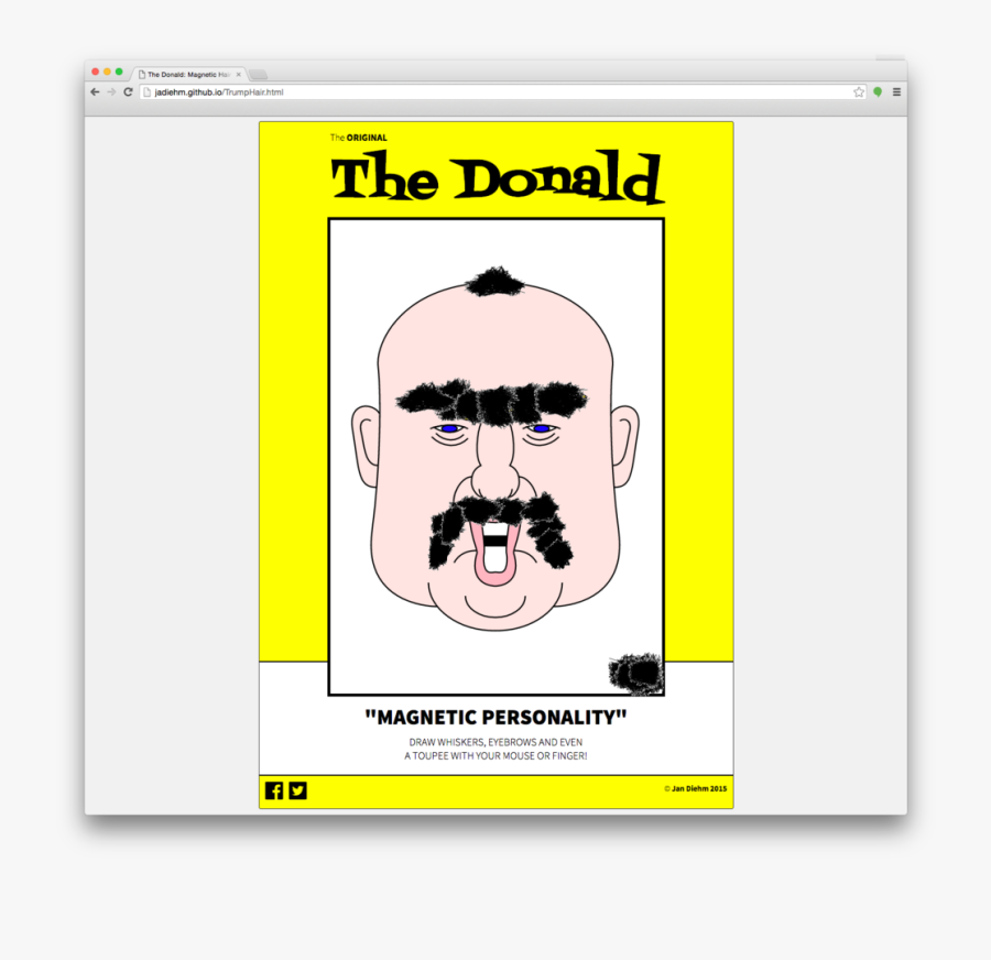Donald1, Transparent Clipart
