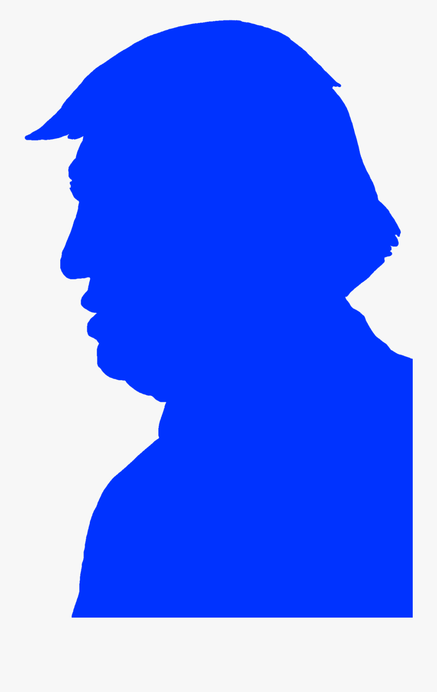 Trump Blue Shadow"
 Class="img Responsive True Size, Transparent Clipart