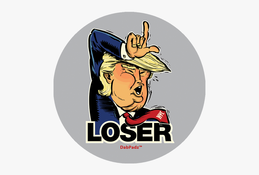 Loser Trump Dab Pad - Loser Dab, Transparent Clipart