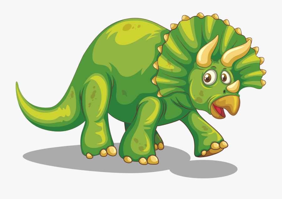 Tyrannosaurus Dinosaur Cartoon Illustration - Transparent Background Dino Cartoon Png, Transparent Clipart