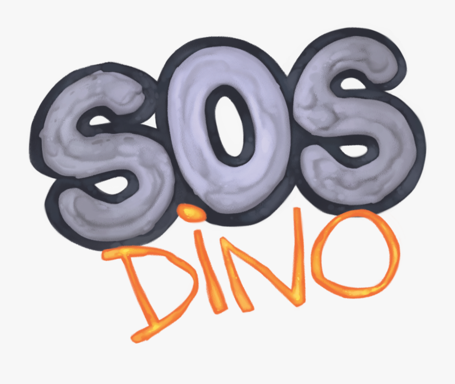 Sos Dino Logo, Transparent Clipart