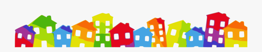 Casette - Häuserreihe Clipart, Transparent Clipart