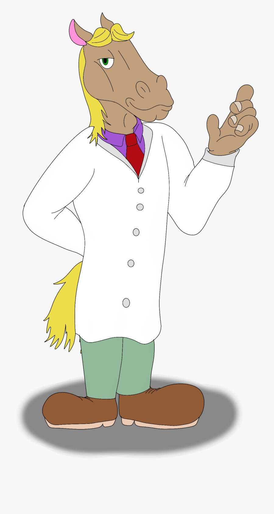 Elijah Horsino The Horse - Cartoon, Transparent Clipart