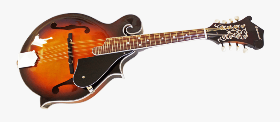 Savannah Sf-100 Mandolin With Case In Sunburst Mandolin - Savannah Mandolin, Transparent Clipart