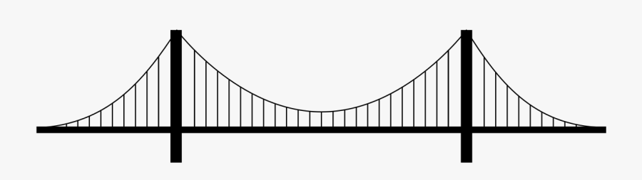 Transparent Bridge Clip Art - Transparent Background Bridge Icon, Transparent Clipart