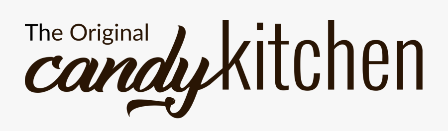 The Original Candy Kitchen - Calligraphy, Transparent Clipart