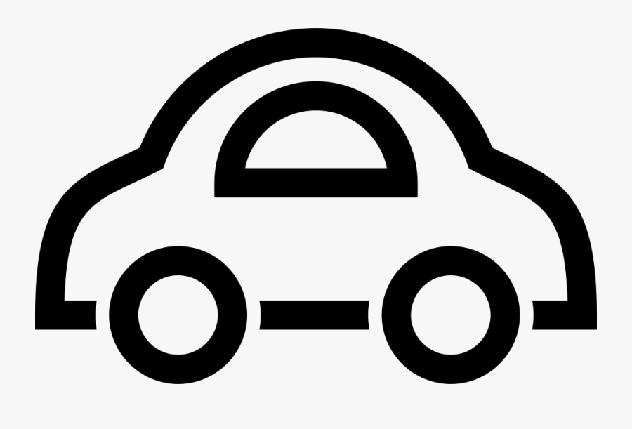 Toy Car Outline - Icon Car Outline Png, Transparent Clipart