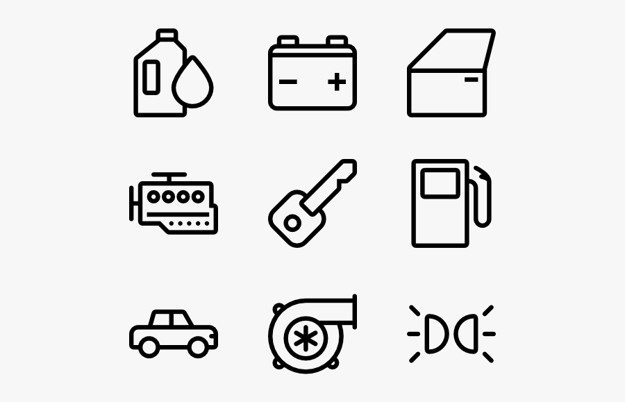 Car Icons - Mailbox Icon Png, Transparent Clipart