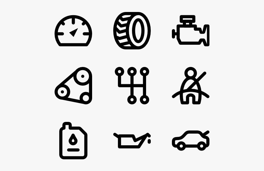 Essential Set - Funny Icons, Transparent Clipart