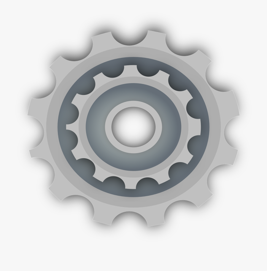 Engranaje Metal Png, Transparent Clipart