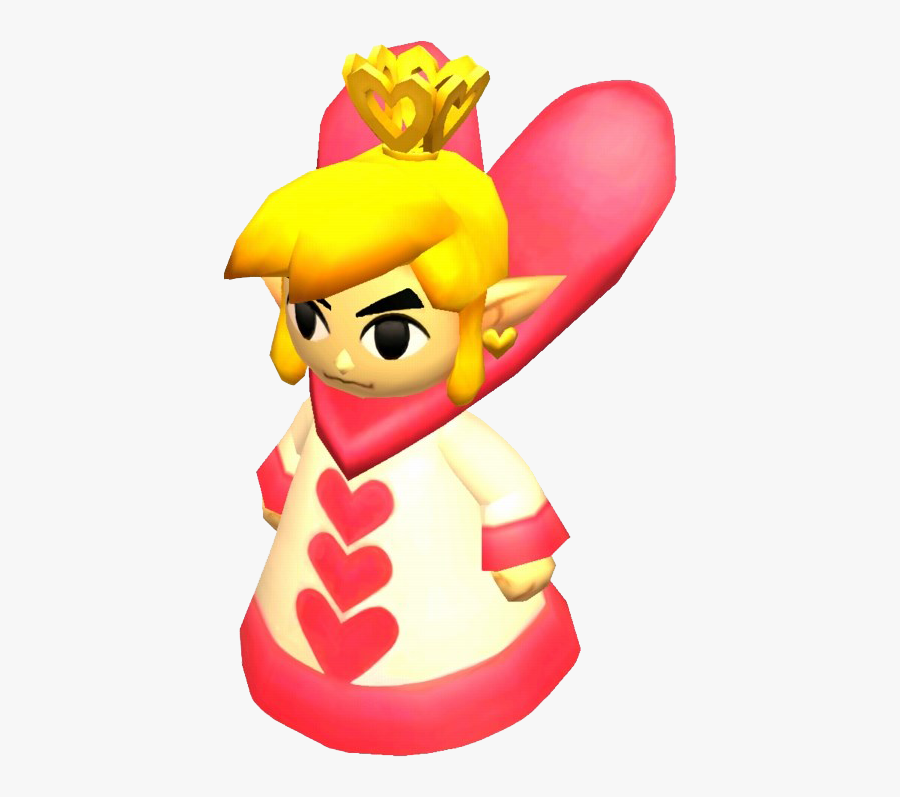 Tfh Queen Of Hearts Render - Triforce Heroes Outfits, Transparent Clipart