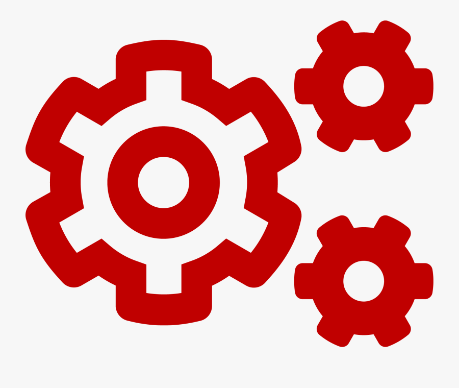Cogs - Icon Personalisation, Transparent Clipart
