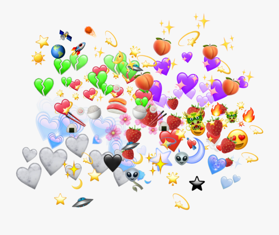 #crowns #king #queen #hearts #aliens #flowers #sunflower, Transparent Clipart