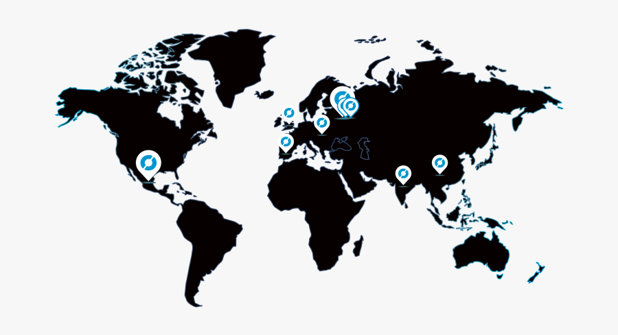 Universal Health Care Map, Transparent Clipart