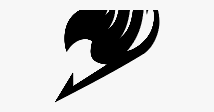 Fairy Tail Sign Black, Transparent Clipart