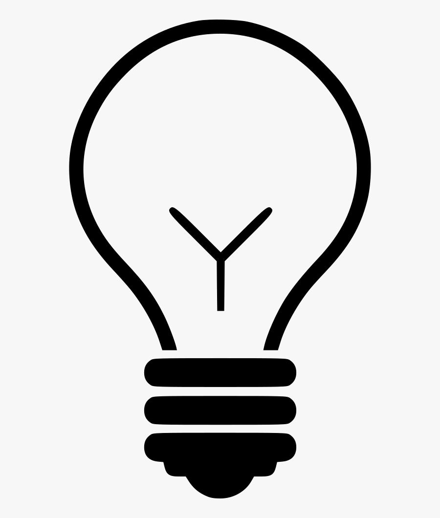 Lamp Bulb Idea, Transparent Clipart