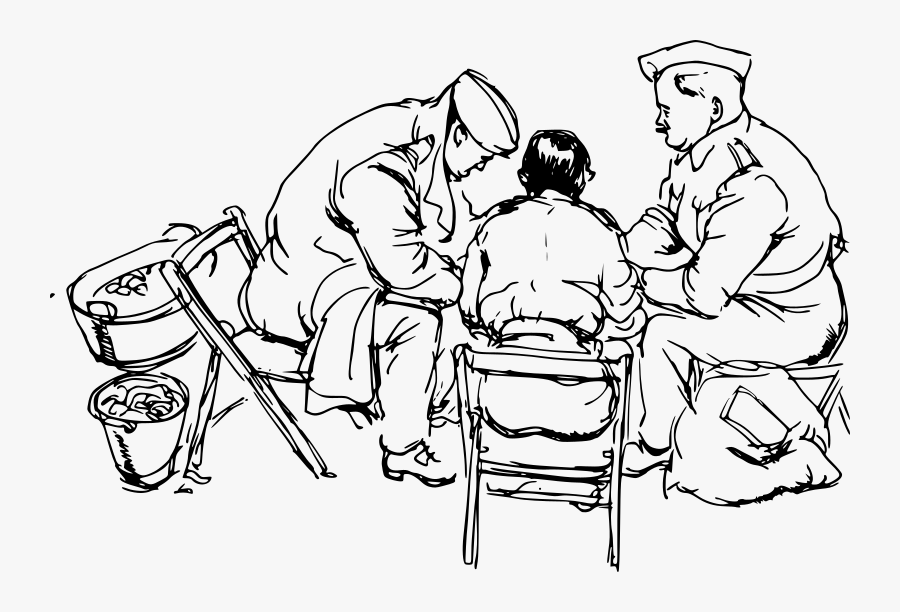 Peeling Potatoes - Line Art, Transparent Clipart