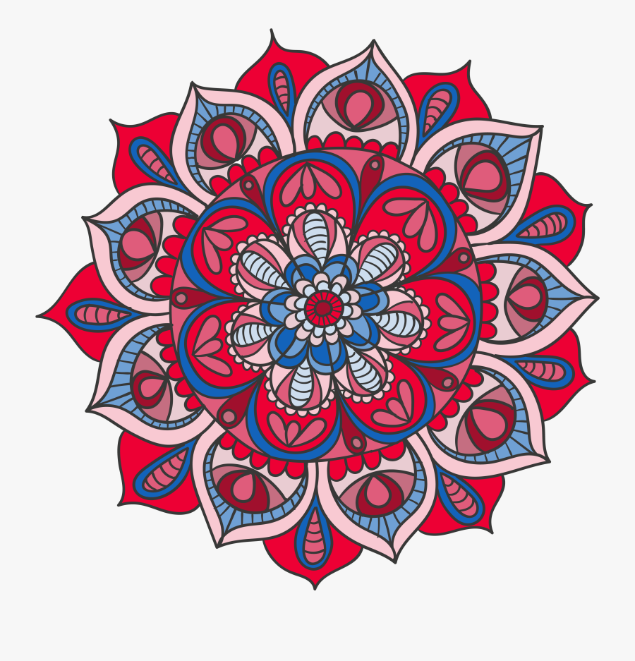 Png Border & Flower Images - Flower Mat Images Hd Png, Transparent Clipart