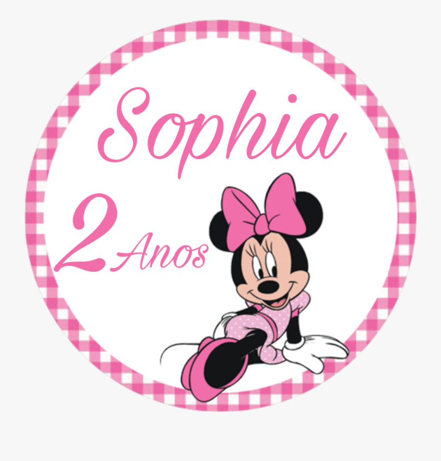 #tag Sophia - Stickers De Minnie Mouse, Transparent Clipart